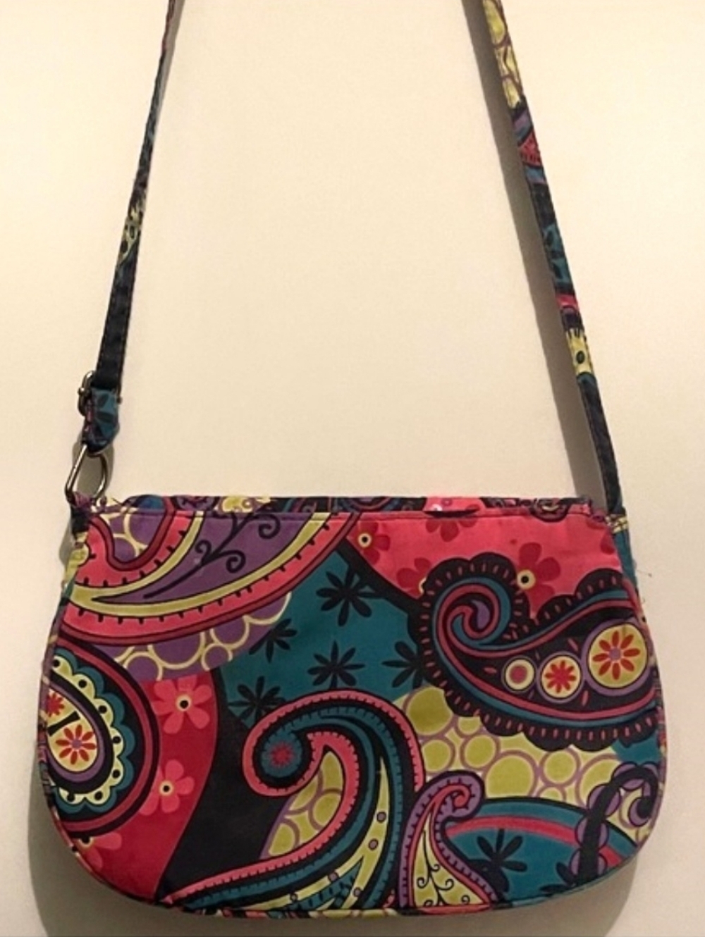 Justice Multicolor Paisley Crossbody Bag